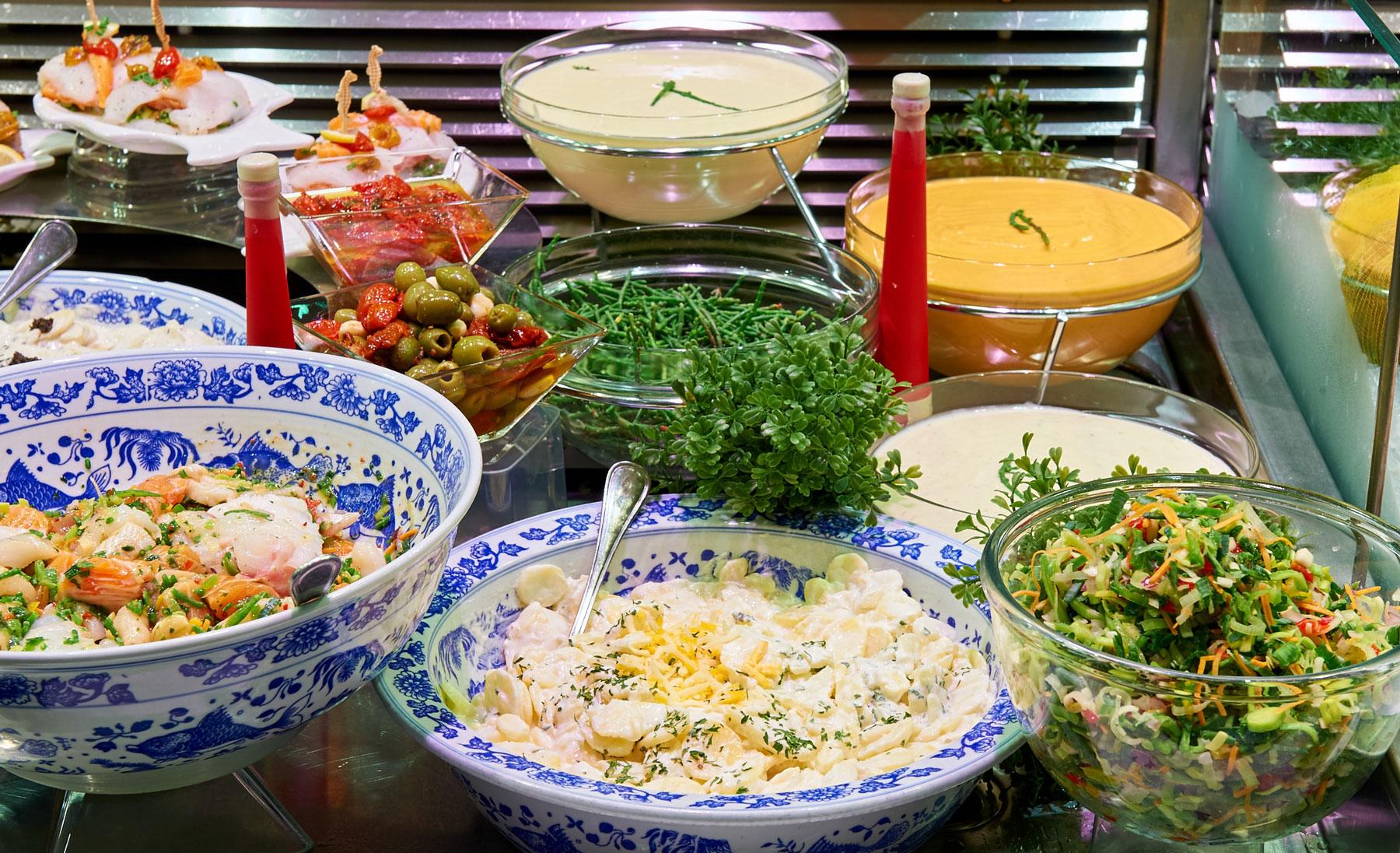 Diverse verse vissalades
